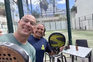 Canchas de P&aacute;del en Playa de Las Am&eacute;ricas. Tenerife Sur (Hotel La Siesta)