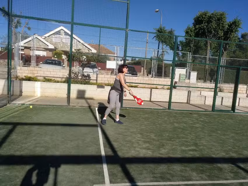 Instalaciones municipales de padel de Villar del Olmo