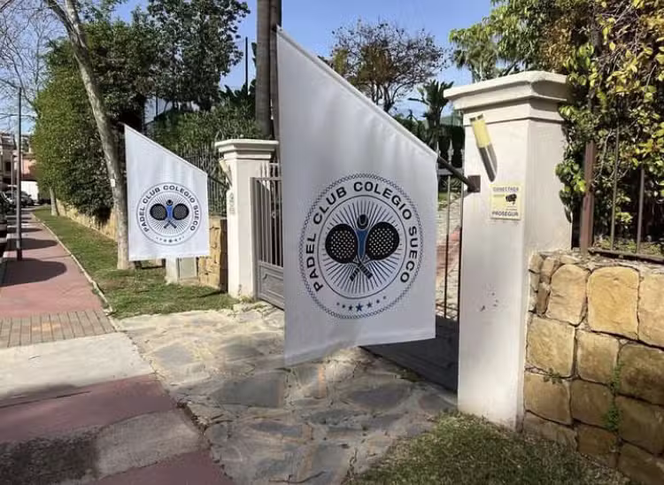 P&aacute;del Club Colegio Sueco