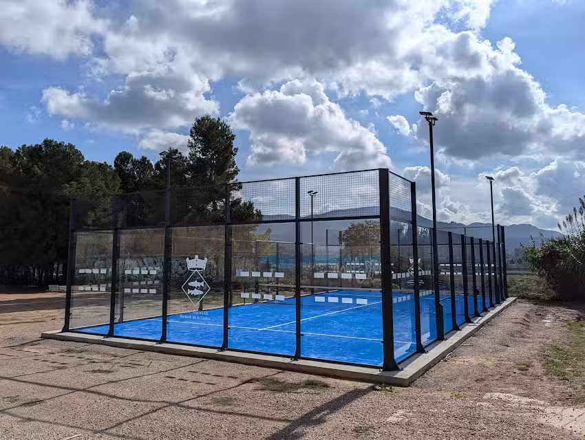 Pista de p&agrave;del de Barber&agrave; de la Conca