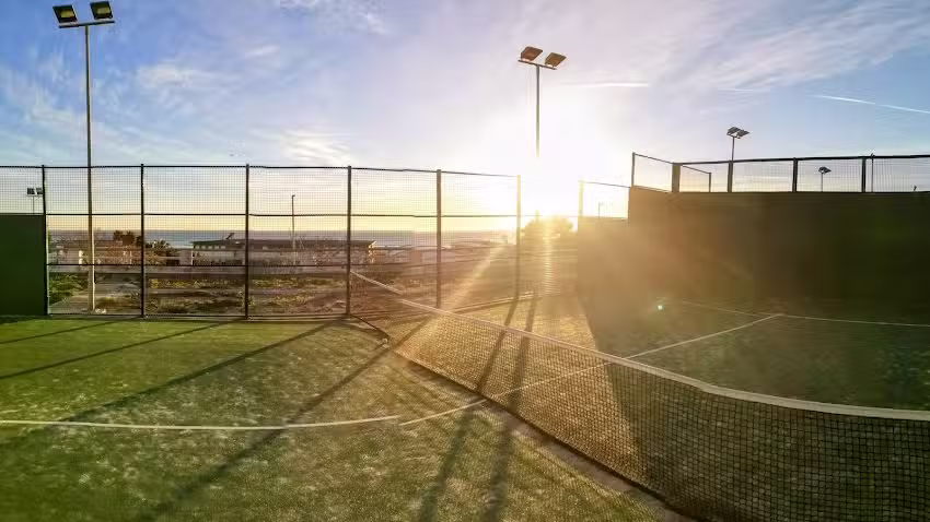 Pista de P&aacute;del Parque Feria