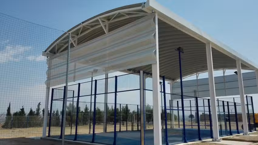 Pista de P&aacute;del P&uacute;blica Municipal de Fuentes de Ebro.