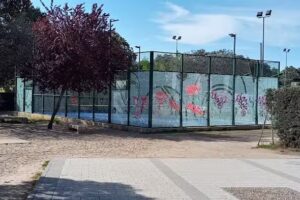 Pista de p&aacute;del y futbol/baloncesto Los Arroyos