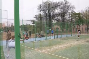 Pistas de P&aacute;del y P&aacute;dbol de la Universidad Pablo de Olavide